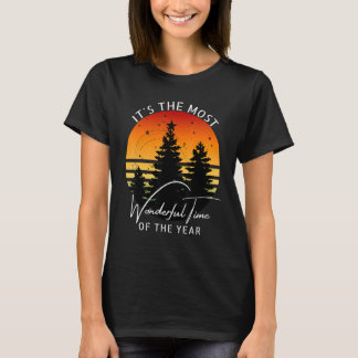 T-shirt C'est le moment le plus merveilleux de l'année rét
