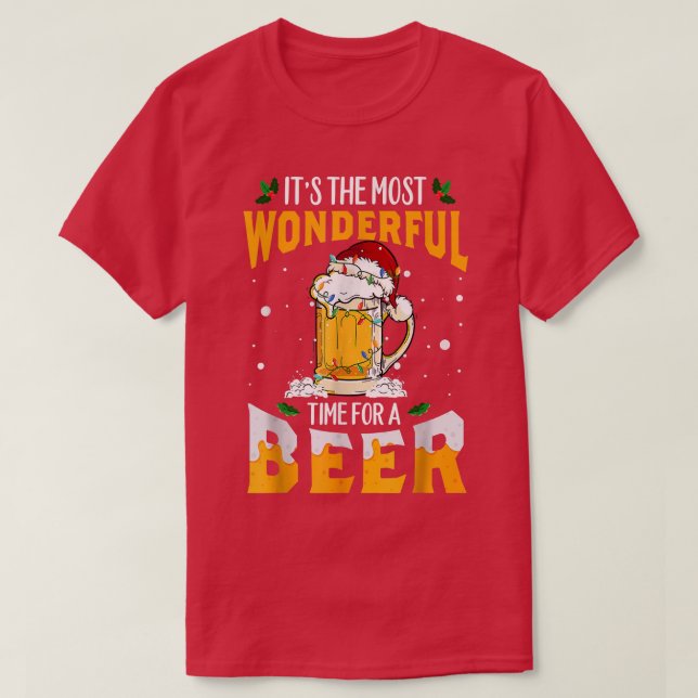T-shirt C'Est Le Moment Le Plus Merveilleux Pour Un Noël D (Design devant)