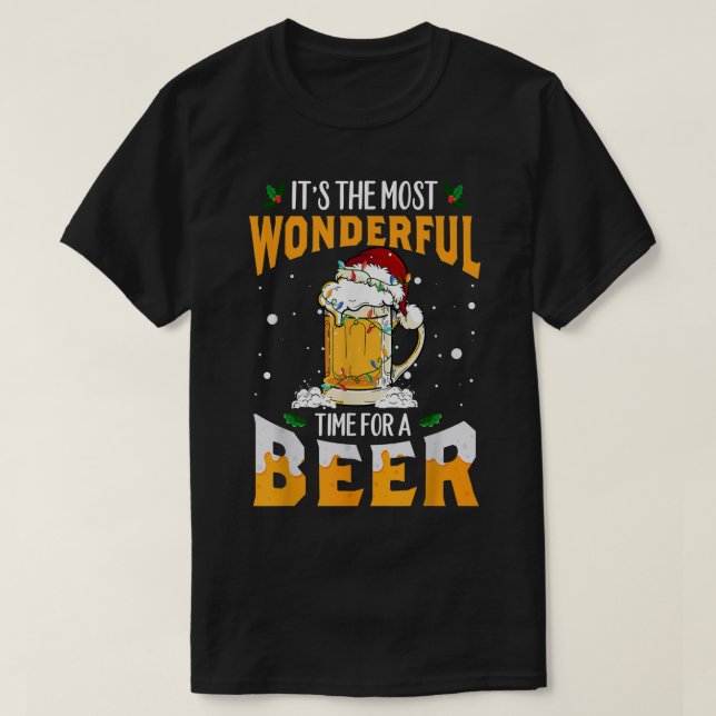 T-shirt C'Est Le Moment Le Plus Merveilleux Pour Un Noël D (Design devant)