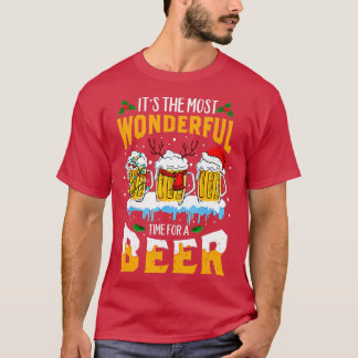 T-shirt C'Est Le Moment Le Plus Merveilleux Pour Un Noël D