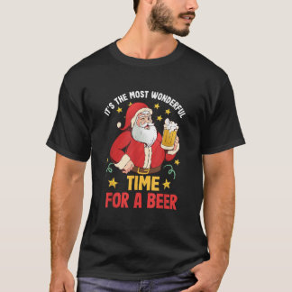 T-shirt C'Est Le Moment Le Plus Merveilleux Pour Une Bière