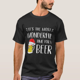 T-shirt C'Est Le Moment Le Plus Merveilleux Pour Une Bière