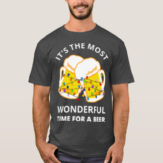 T-shirt C'Est Le Moment Le Plus Merveilleux Pour Une Bière