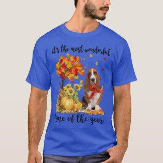 T-shirt C'Est Le Plus Merveilleux Hound D'Automne De Temps