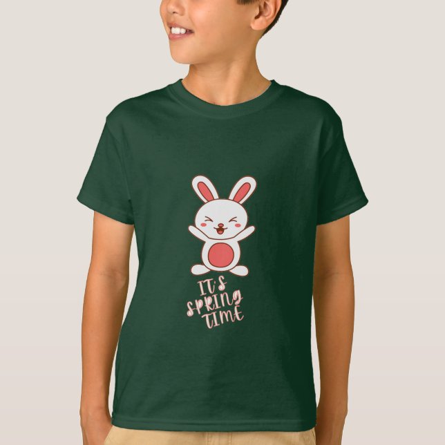 T-shirt C'est le printemps        (Devant)
