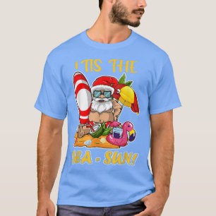 T-shirt C'Est Le Sea Sun Santa Claus Noël En Juillet Summ