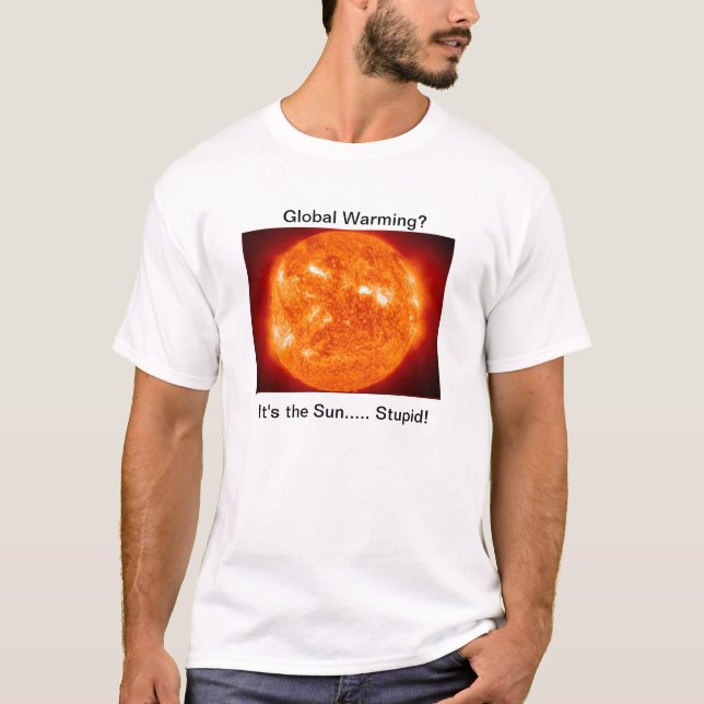 T-shirt C'est le Sun stupide ! (Devant)