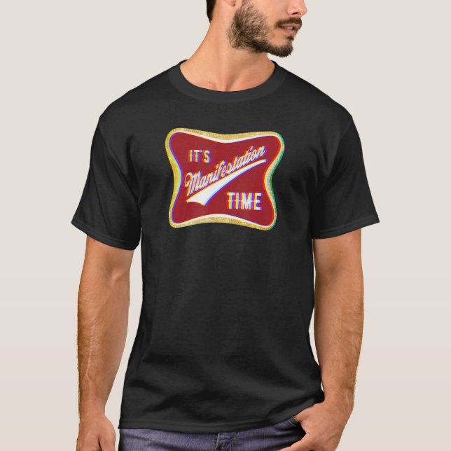 T-shirt C'est le temps de la manifestation Manifester Attr (Devant)