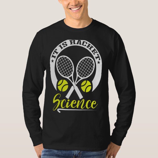 T-shirt C'Est Le Tennis Racket Science (Devant)