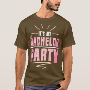 T-shirt C'est l'équipe de mariés pour mon enterrement de v