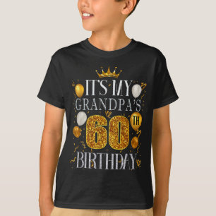 T-shirt C'est les 60 ans de mon grand-père Joyeux Annivers