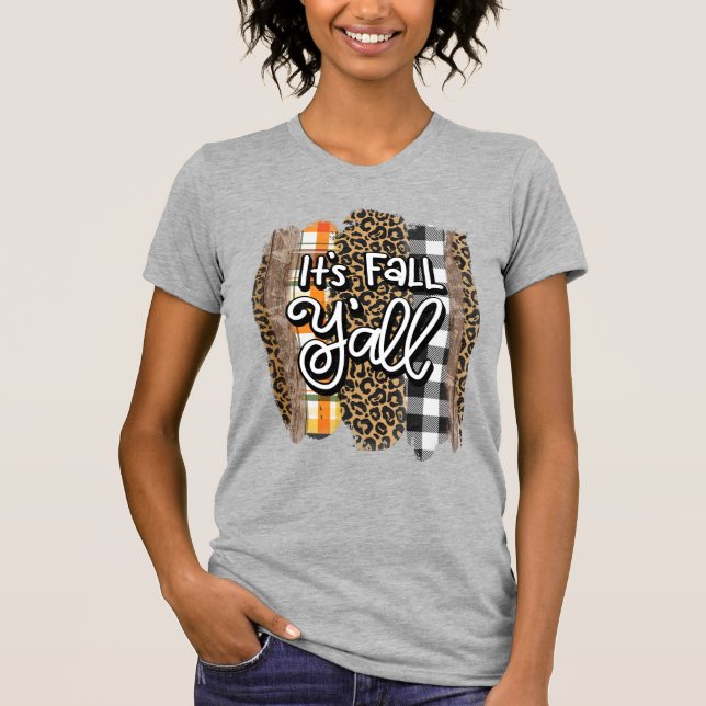 T-shirt C'est les femmes de l'automne Y'all (Devant)