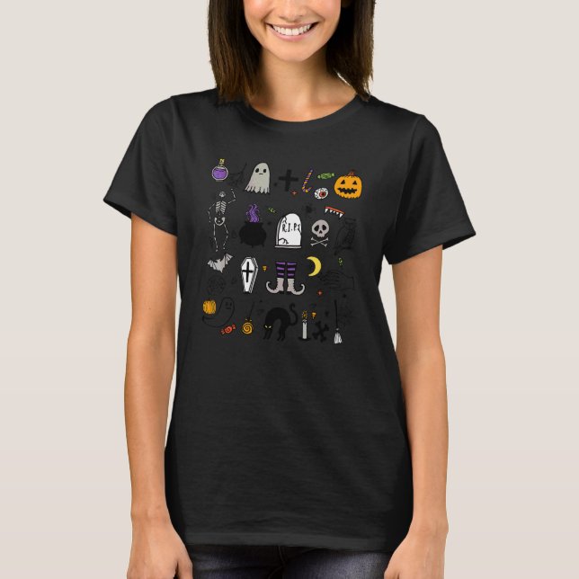 T-shirt C'est Les Petits Choses Halloween Petits Choses (Devant)