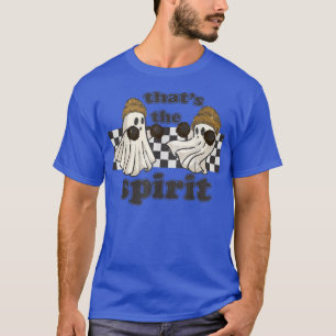 T-shirt C'Est L'Esprit Drôle Mignonne Fantôme Éffrayant Ha