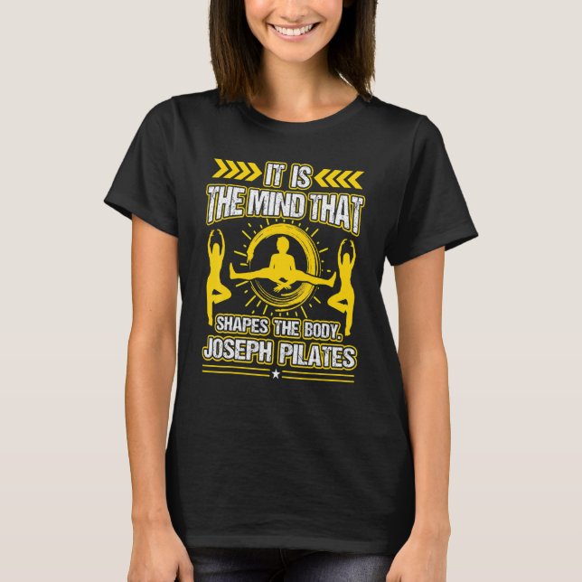 T-shirt C'est l'esprit qui façonne le corps (Devant)