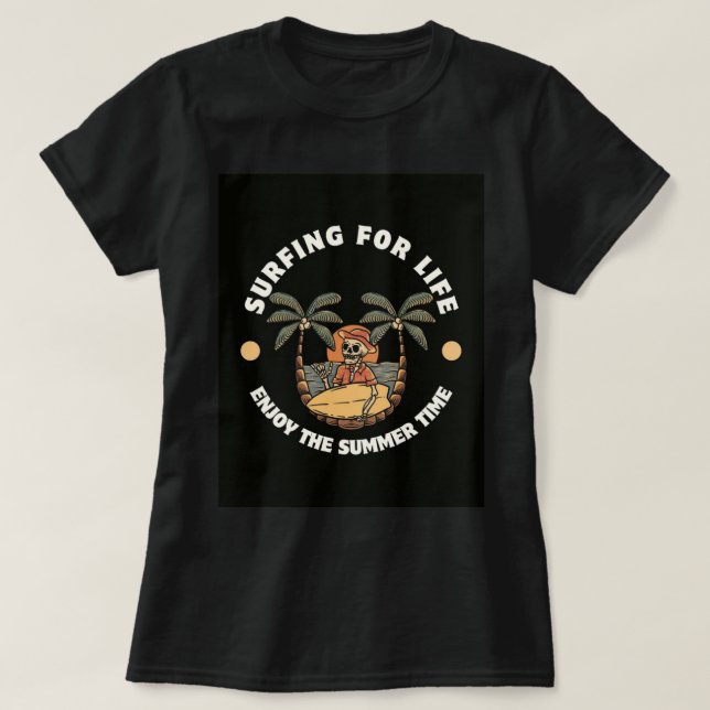 T-shirt C'est l'été (Design devant)