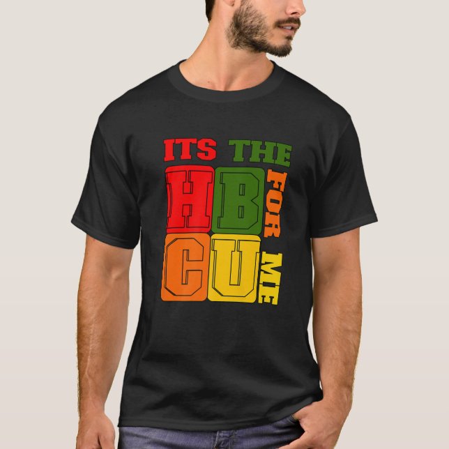 T-shirt C'est L'HBCU Pour Moi (Devant)