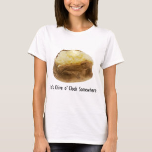 T-shirt C'est l'heure de la Ciboulette Quelque Part Drôle