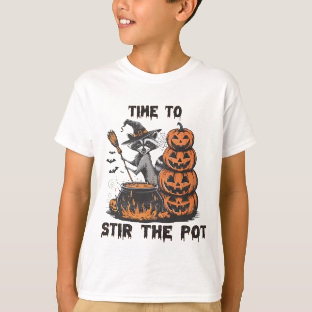 T-shirt C'est l'heure de Remuer le Pot – Drôle de Raton la (Devant)