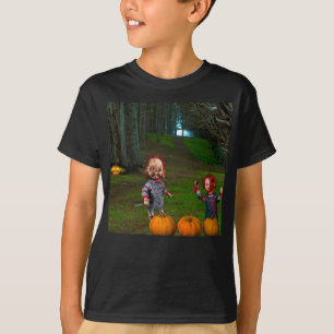 T-shirt C'est l'heure de sculpter les citrouilles.