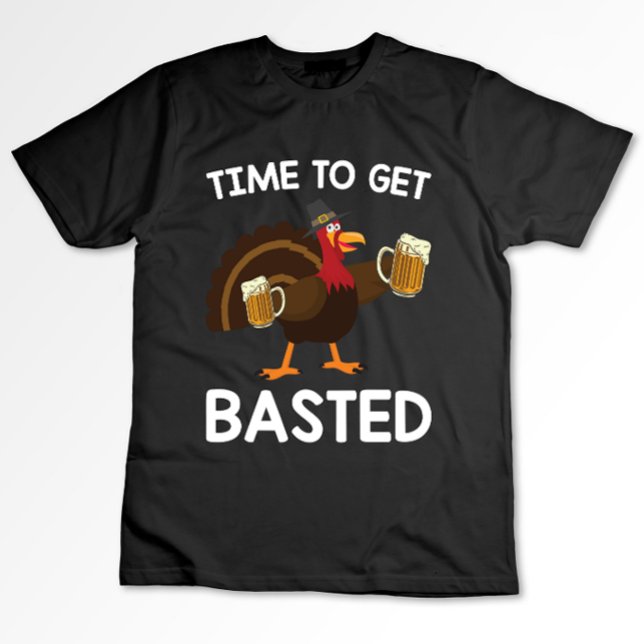 T-shirt C'est l'heure de se faire arroser drôle de dindon  (Créateur téléchargé)