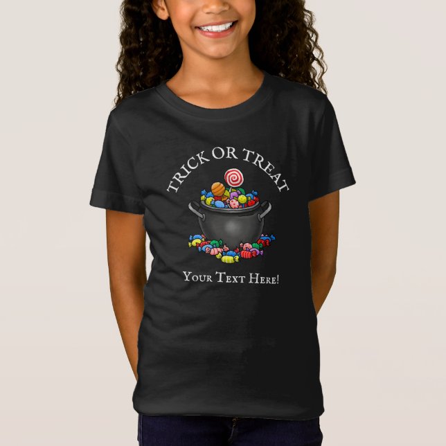T-Shirt C'est l'heure de Trick or Treat (Devant)