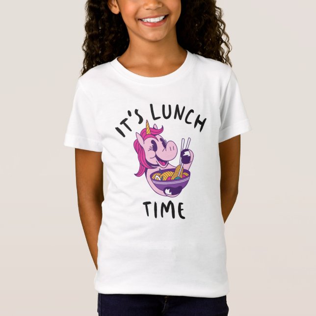 T-Shirt C'est l'heure du déjeuner (Devant)