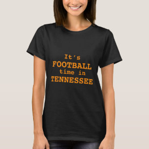 T-shirt C'est l'heure du football au Tennessee Football Ne