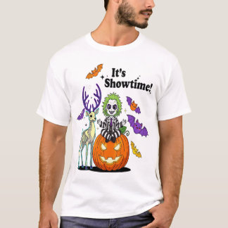T-shirt C'est l'heure du show d'Halloween drôle