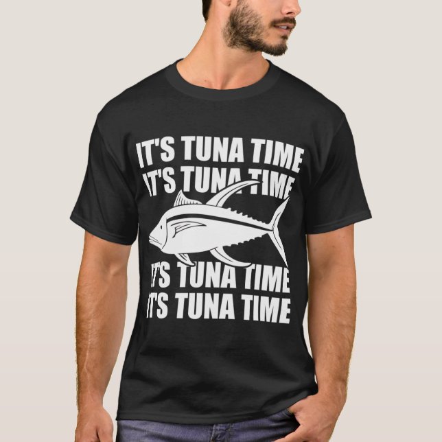 T-shirt C'est l'heure du thon (Devant)