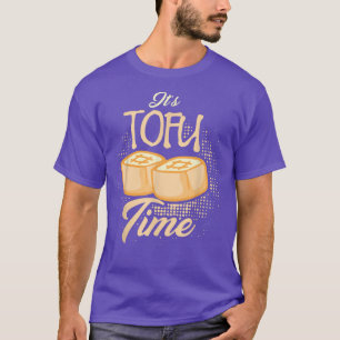 T-shirt C'est l'heure du tofu, Végétarien drôle