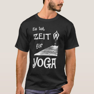T-shirt C'est l'heure du yoga