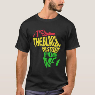 T-shirt C'Est L'Histoire Noire Pour Moi Carte Black Pride