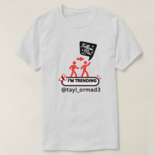 T-SHIRT C'EST L'HOUR DU SPECTACLE ! INFLUENCEUR GRIS FONCÉ