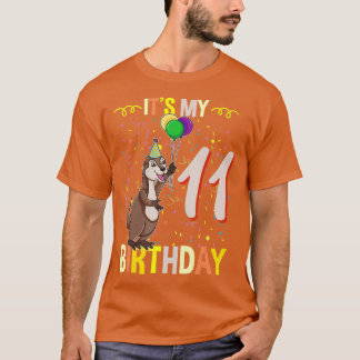 T-shirt C'est ma 11e Otter de mer