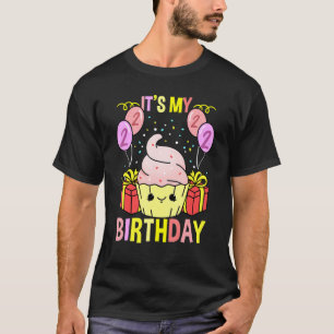 T-shirt C'est ma 2e Cupcake anniversaire