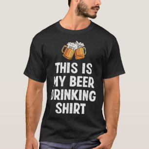 T-shirt C'est ma bière à boire drôle Amateur de bière