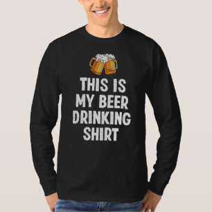 T-shirt C'Est Ma Bière Boire Drôle Amateur De Bière