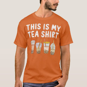 T-shirt C'Est Ma Chemise À Thé Drôle Teashirt Tea Pun Bubb