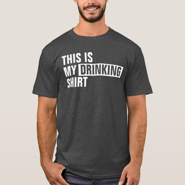 T-shirt C'est ma chemise BOIRE (Devant)
