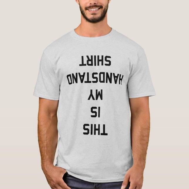 T-shirt C'est ma chemise d'appui renversé (Devant)