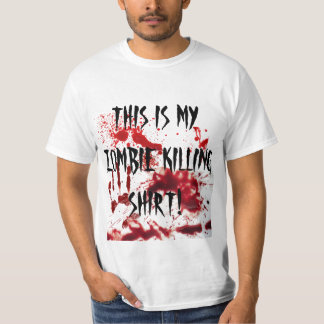 T-SHIRT C'EST MA CHEMISE DE MASSACRE DE ZOMBI