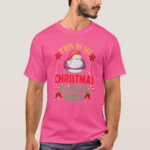 T-shirt C'Est Ma Chemise De Pajama De Noël Drôle Rugby San