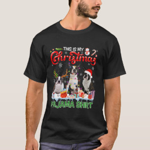 T-shirt C'Est Ma Chemise De Pajamas Boston Terrier Chiens 