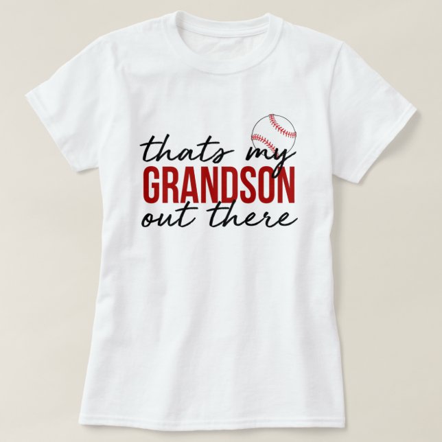 T-shirt C'est ma chemise de petit-fils. (Design devant)