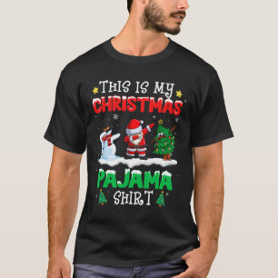 T-shirt C'est ma chemise de pyjama de Noël drôle de Xmas P