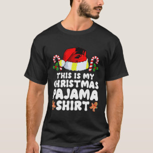 T-shirt C'Est Ma Chemise De Pyjama De Noël Drôle Père Noël