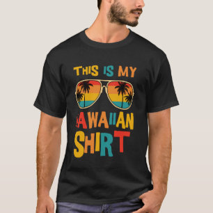 T-shirt C'est Ma Chemise Hawaïenne Femmes Hommes Enfants L