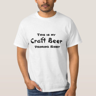 T-shirt C'est ma chemise potable de bière de métier