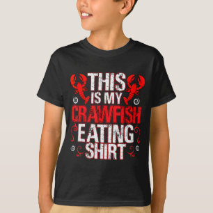 T-shirt C'est Ma Chemise Pour Manger Des Écrevisses Drôle